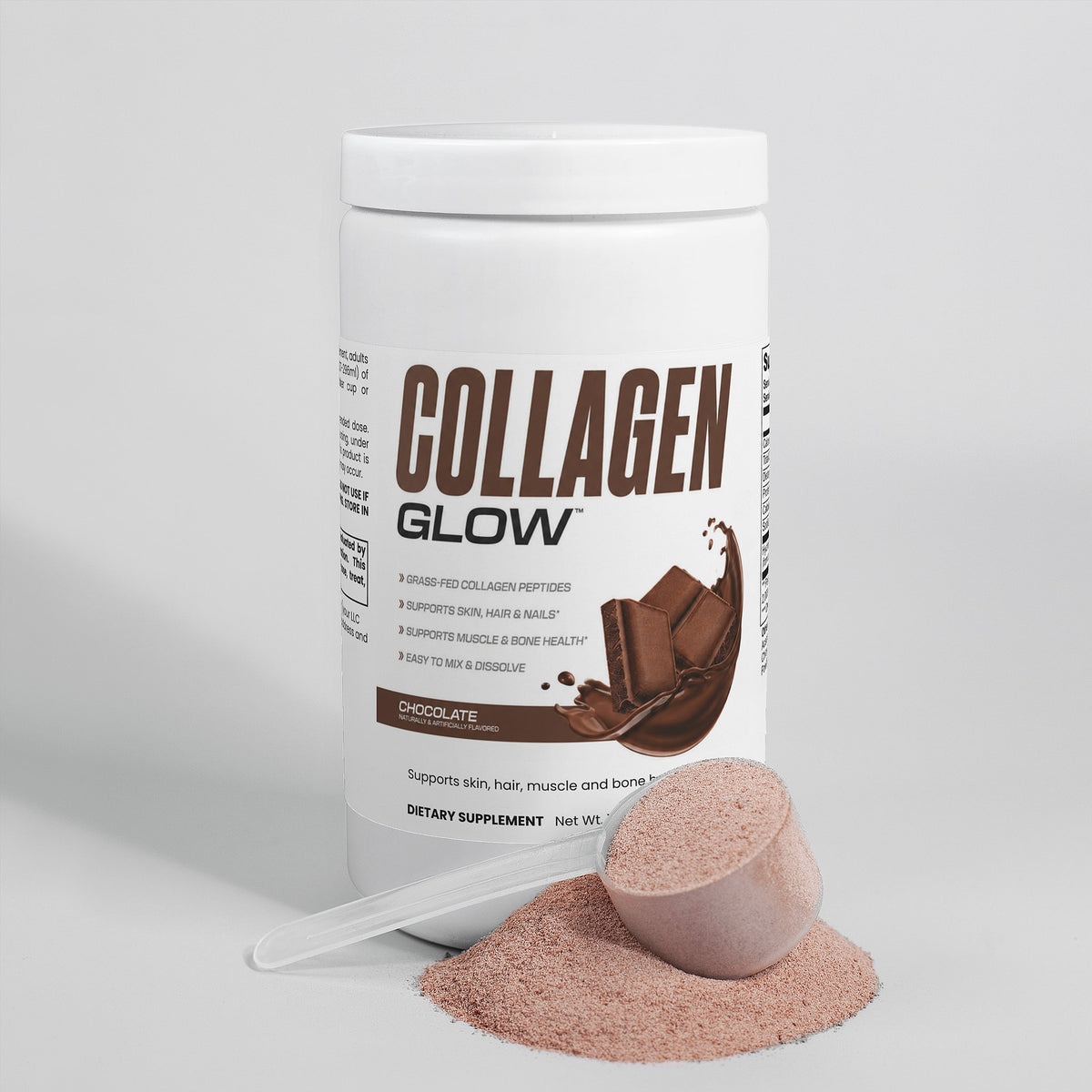 Grass-Fed Collagen Peptides Powder (Chocolate)
